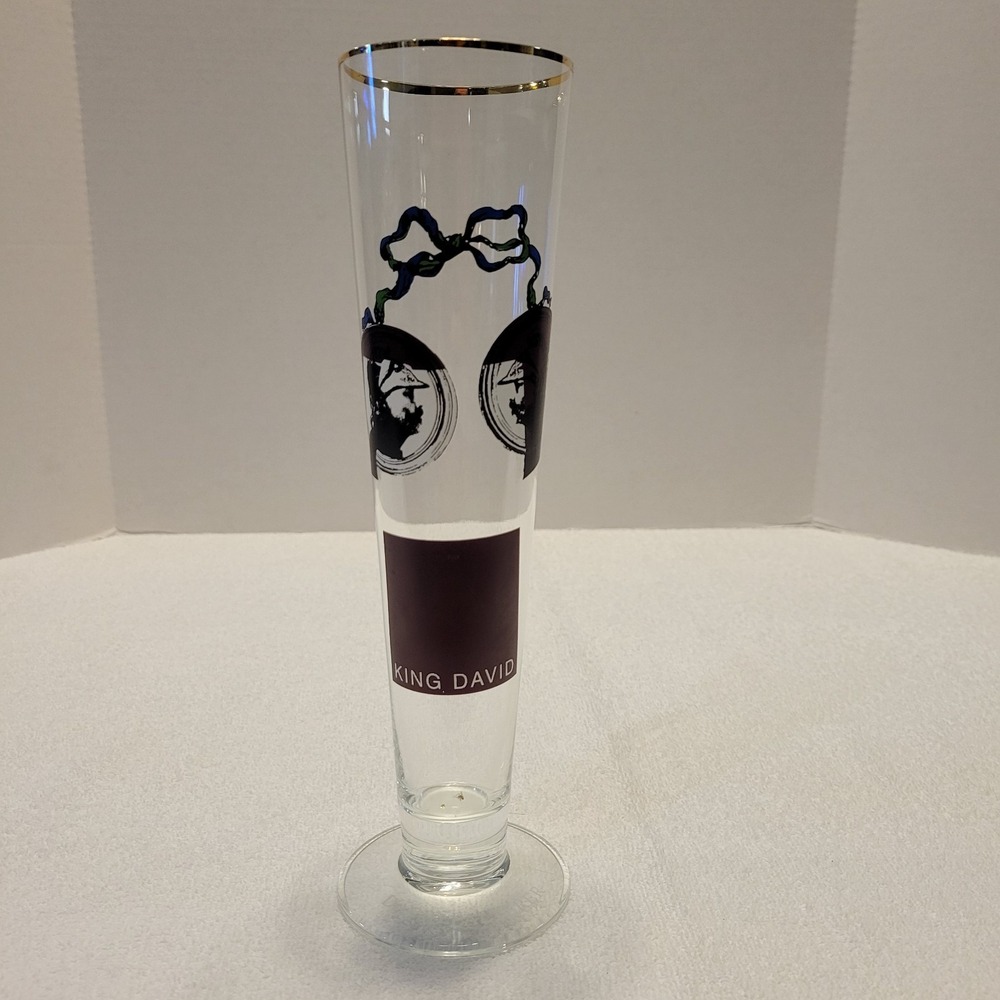 Ritzenhoff King David‎ Pilsner beer glass by Michael Sieger 1995